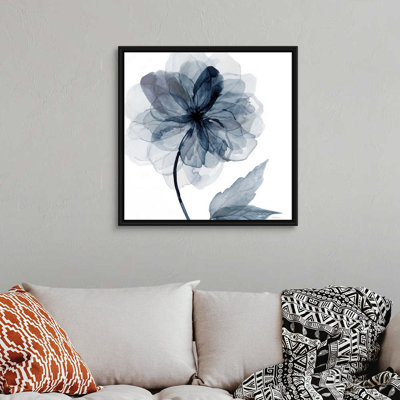 Indigo Bloom I - reproduction d'art sur toile