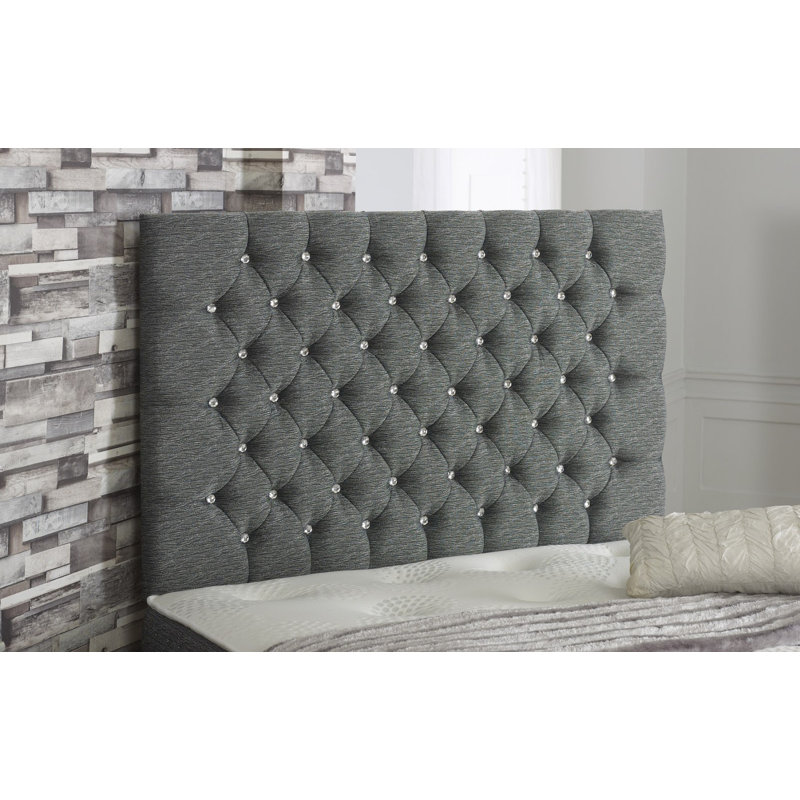 Kingston Upholstered Headboard, Double (4'6)