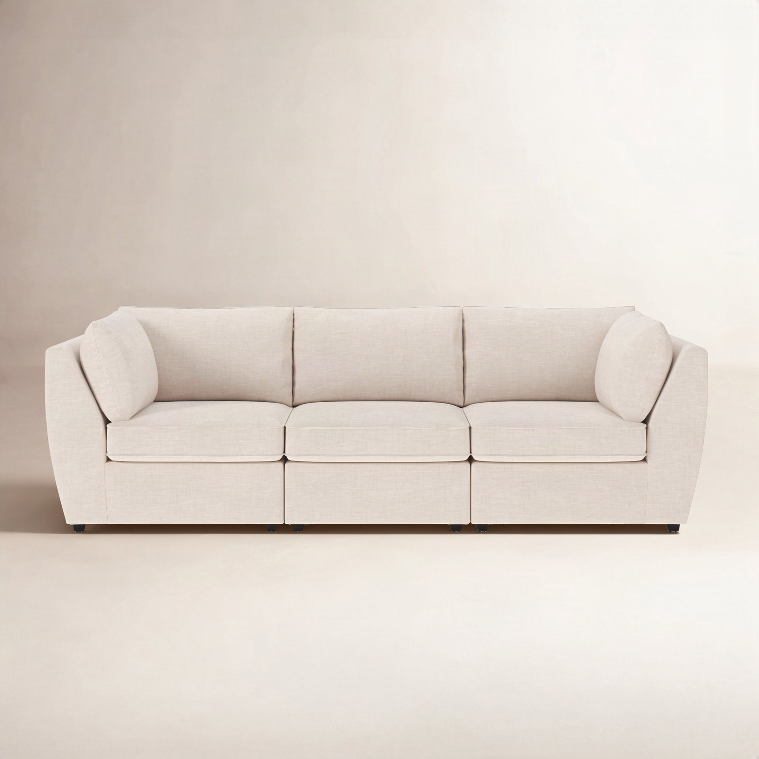 Caldwell 105" Modular Sofa, Lena Sand