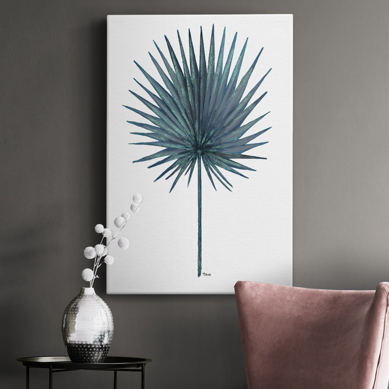 Oasis bleue II - impression sur toile tendue, H 60 po x l 40 po x P 1,5 po