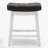 24inch Wooden Backless Saddle Counter Height Barstools Wide Seat Comfortable For Kitchen Island-346524706