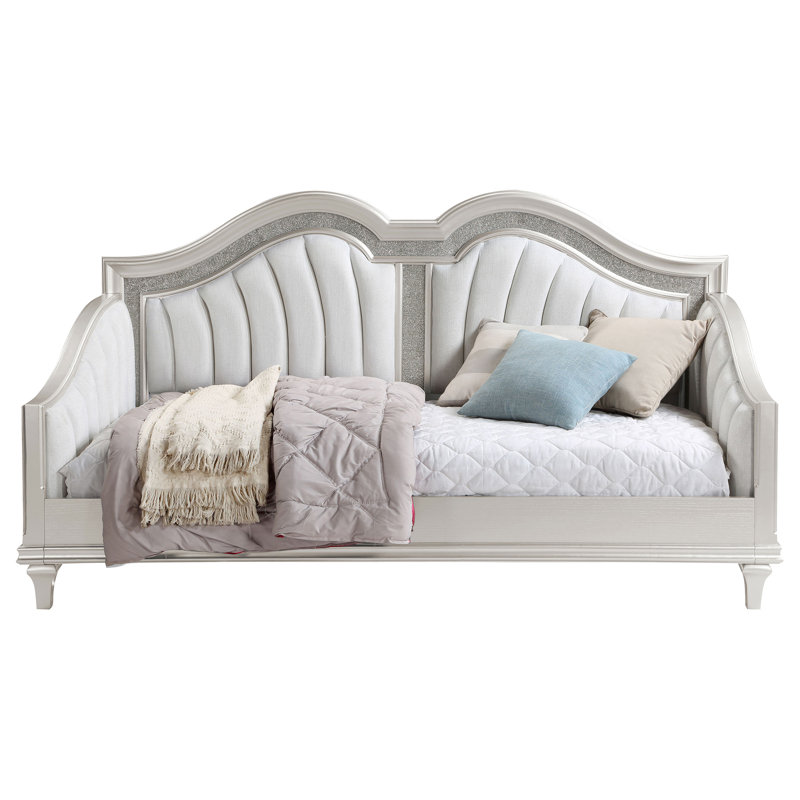 Sliver Oak And Ivory Twin Daybed