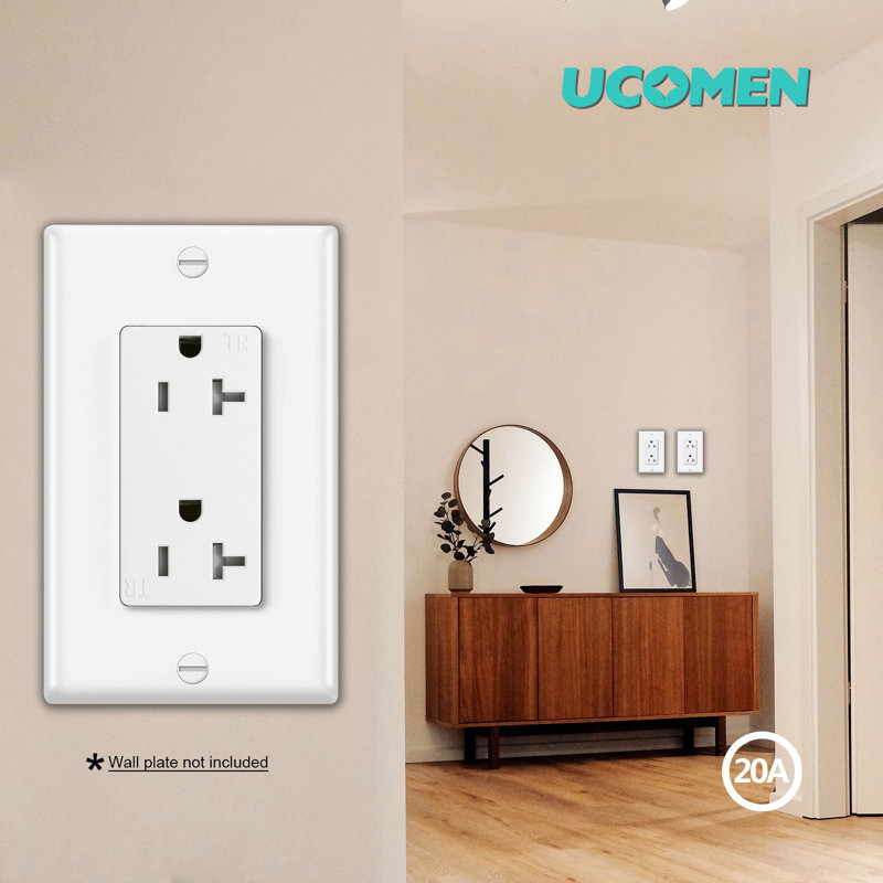 3012 3013 20 Tamper Resistant Duplex Outlet