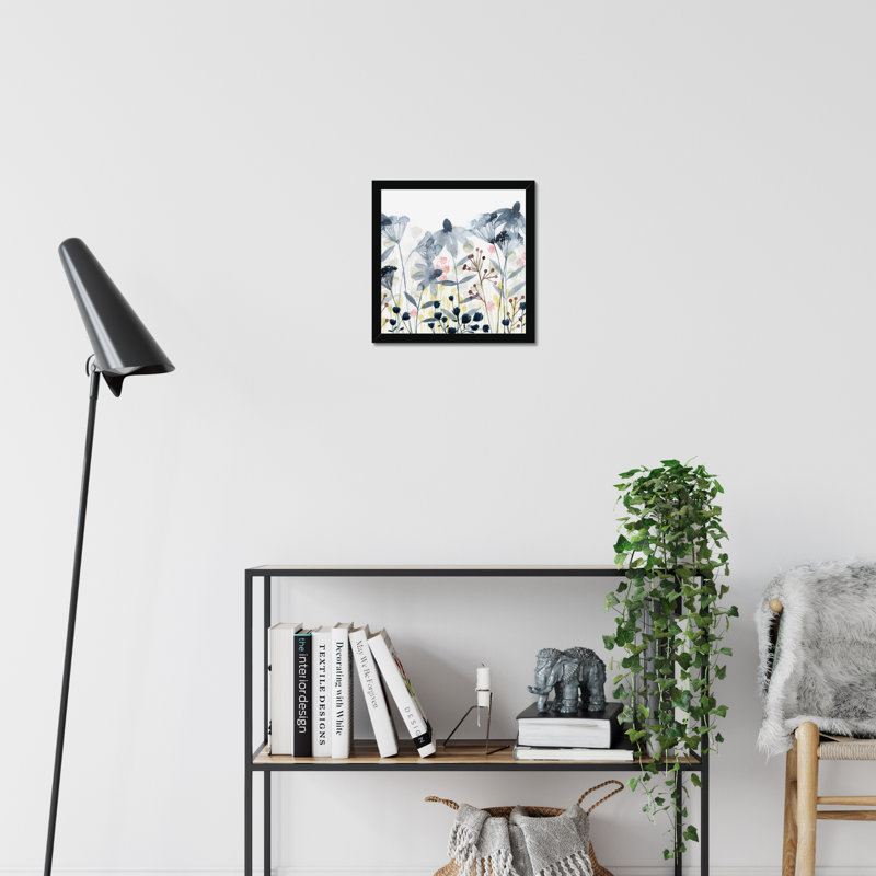 Layered Gardens II by Grace Popp - Painting, Black Framed Paper Print, 34cm H x 34cm W