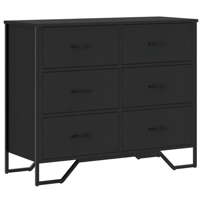 Bayad Rectangle Accent Chest, Black