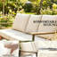 Canapé d'extérieur 3 places Chic Wicker