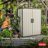 Keter Premier Tall 4.6x5.6 ft. Vertical Resin Outdoor Storage Shed for Patio Furniture and Tools