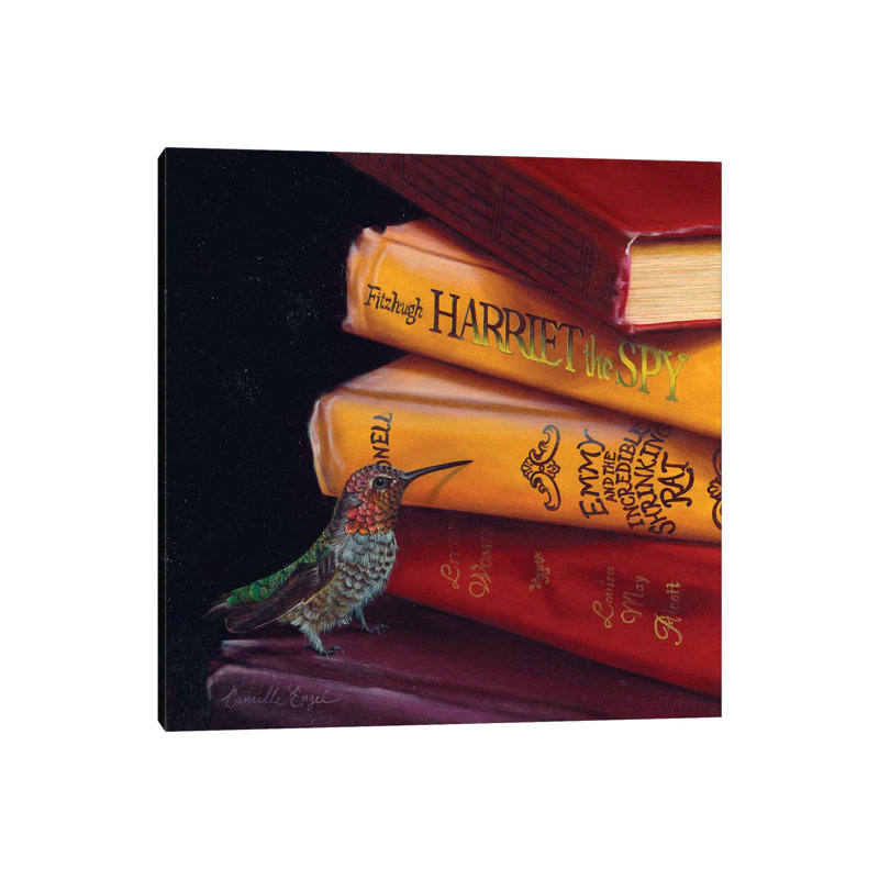 Nectar Search by Camille Engel - Wrapped Canvas Painting, 66.04cm H x 66.04cm W x 1.9cm D