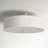 Bazilijus Fabric Semi Flush Mount-704683683-704683681