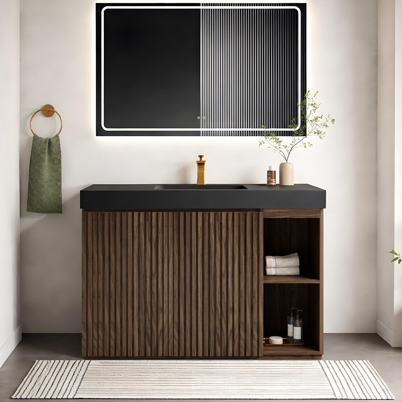 Meuble-lavabo simple 48 po Modern