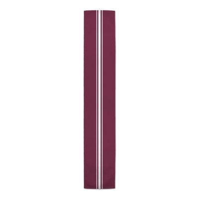 Bundrage Rectangle Striped Polyester Table Runner