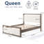 Grand lit plateforme Boucle