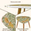 Ensemble de 2 tables basses gigognes Triangle
