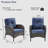 Wicker Outdoor Lounge Chair-444439025