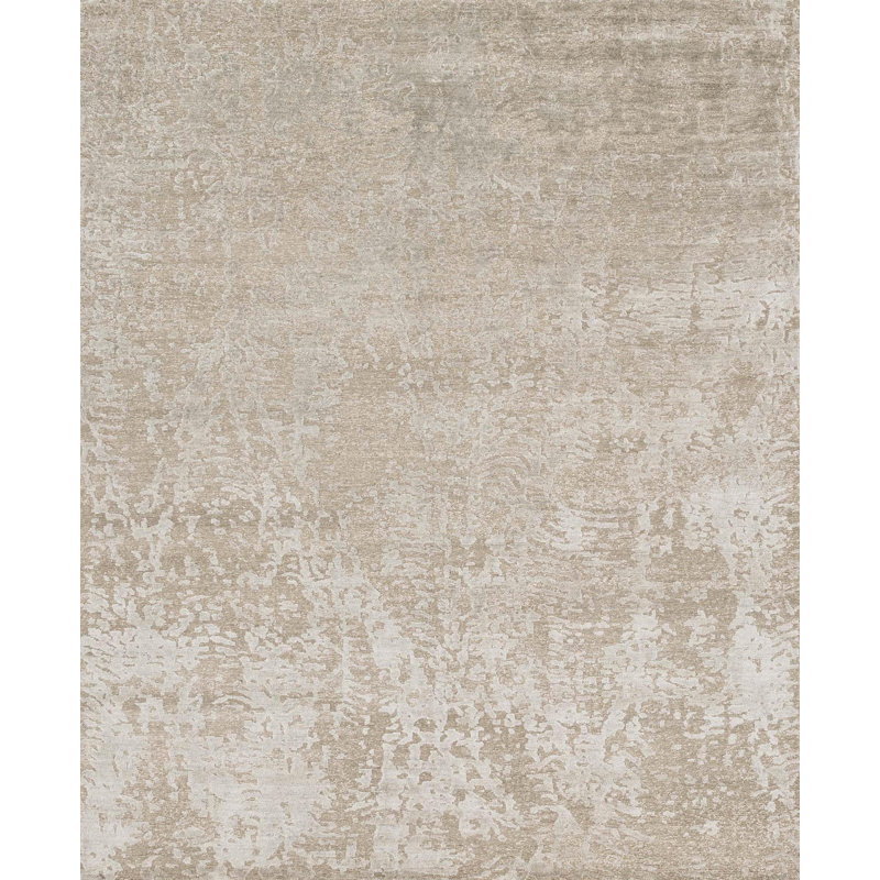 Cyrus Viscose Abstract Indoor Rug, Rectangle 2' x 3'