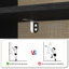 Grande armoire à vin avec design arqué, lumières DEL Bluetooth-722741370