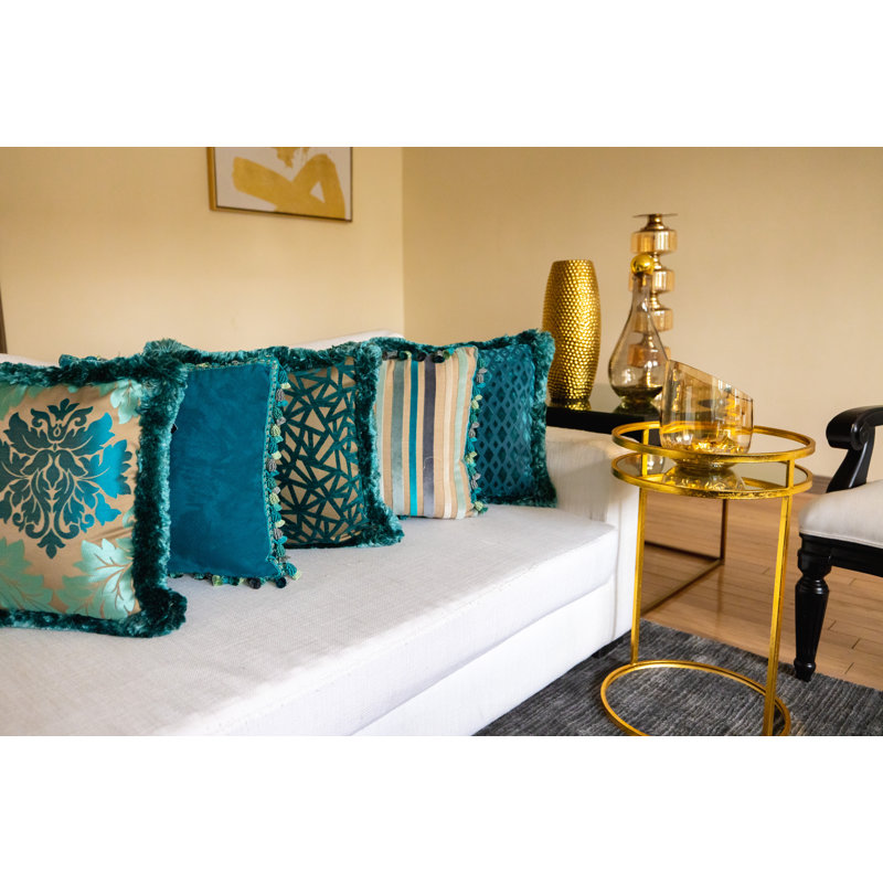 Housse et insert de coussin décoratif carré