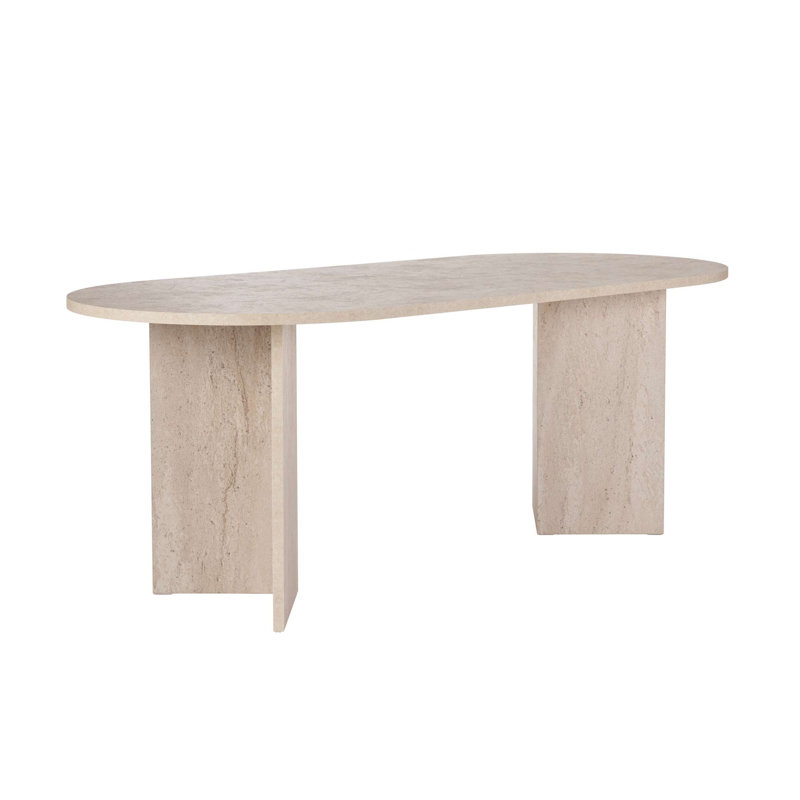 Dining Table, Travertine