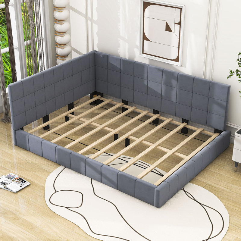 Angelah Full / Double Daybed, Gray