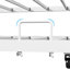 Lit superposé simple au-dessus d'un lit simple avec lit gigogne, structure de lit superposé en métal triple avec capacité de 400 lb et garde-corps de 10,4 po - se convertit en 2 lits, aucun sommier nécessaire-133960357