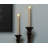 Set of Two Ivory Flameless Taper Candle
