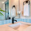 4'' W x 4'' L Vinyl Peel and Stick Mosaic Tile