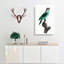 A Musk Lorikeet by F. Levaillant - Wrapped Canvas Painting-55368175