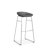 Palm Upholstered Backless Stool with Metal Frame-44643235-21155472
