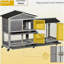 Cage mobile pour animaux, clapier en bois-182198992