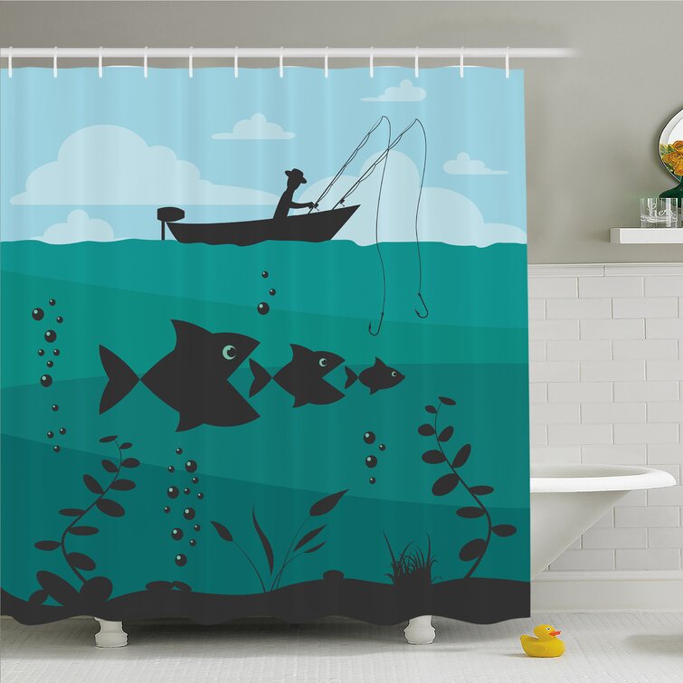 Shower Curtain - Fishing Lure