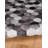 Jameown Patchwork Faux Cowhide Gray/Black Printed Area Rug-1482273610