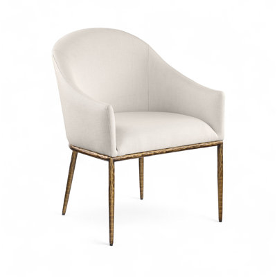 Chaise de salle à manger rembourrée Ferro