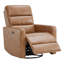 Mila Leather Rocking Swivel Power Recliner-114111991