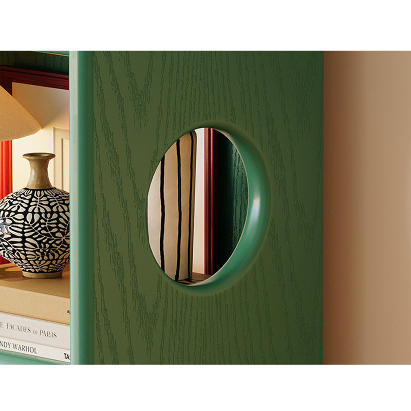Bibliothèque haute de style italien, Green