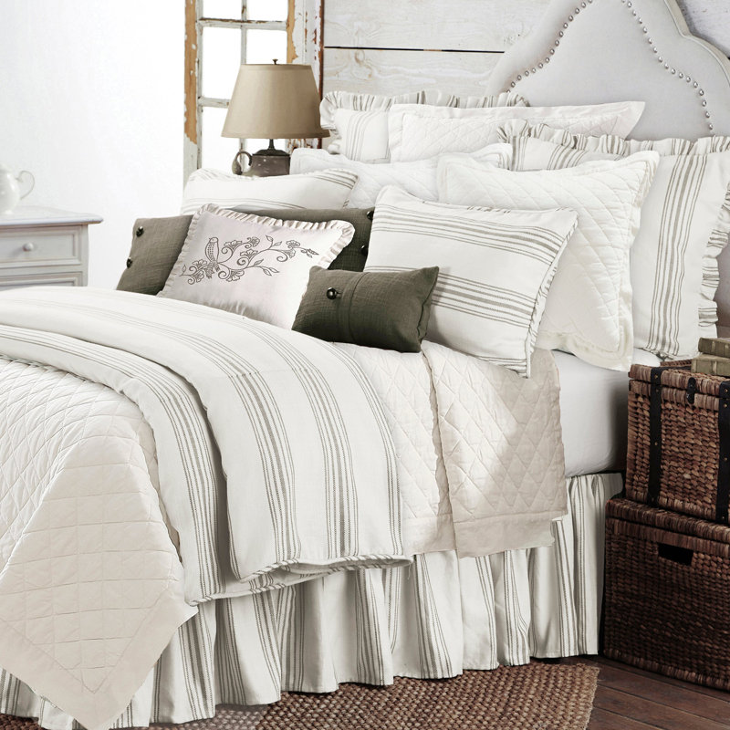 Housse de couette Prescott, Housse de couette pour grand lit, rouge