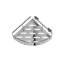 Panier de coin en aluminium Ellington Circle