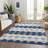 Premium Machine Washable Bunderberg AMF1007 Geometric Rug-945471996