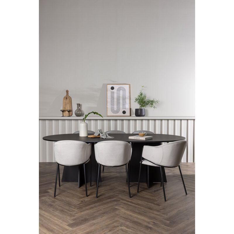 Sabin 6 - Person Dining Set
