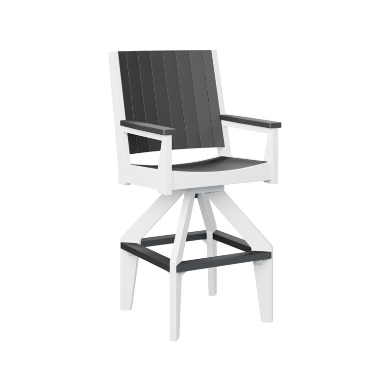 Fauteuil pivotant très haut Berlin Gardens, 28.5", Noir