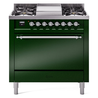 Cuisinière mixte 36 po ILVE Nostalgie II