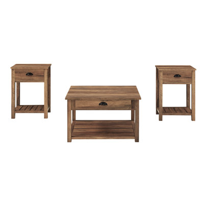 Ensemble de tables basses 3 pièces Cadhla