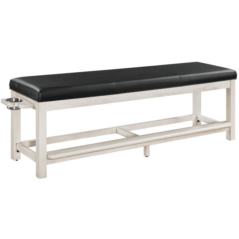 Spectator Storage Bench By RAM Game Room, Antique White