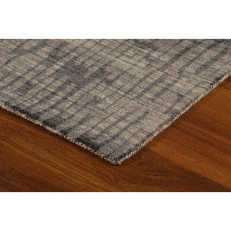Tapis gris touffeté Labastron, Rectangle 3 pi x 5 pi