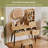 Vanity 35" W, Vanity Desk With Round Mirror And Lights, Vanity Makeup Table With Chair, With Open Compartment And 3 Drawers, 3 Lighting Modes Gift Vanity-2077748266
