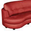 Maura Genuine Leather Curved Corner Sofa -1317447233-1317447234