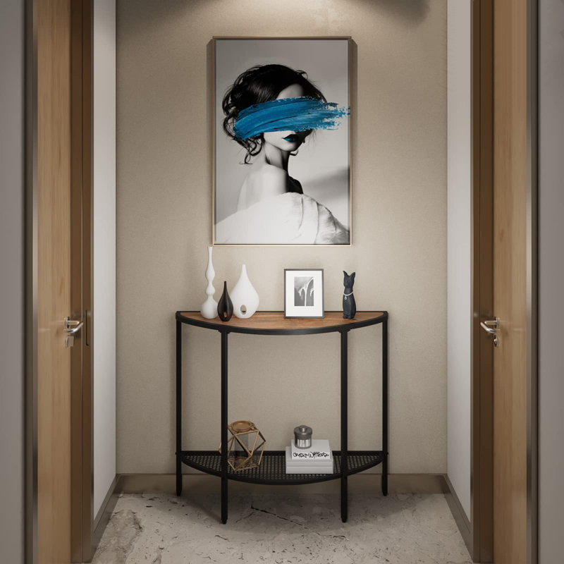 Mirasol 92cm Console Table, Walnut