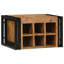 Solid Wood Open Shelving Wine Bottle Rack-224022159