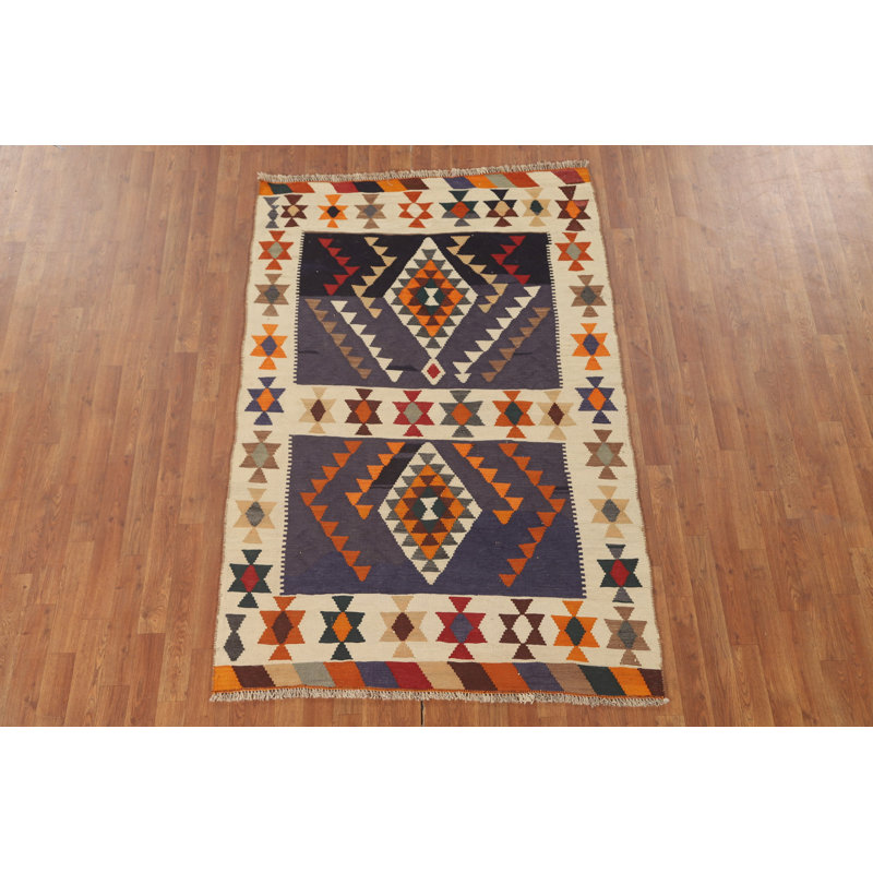 Geometric Kilim   Rug 4x7