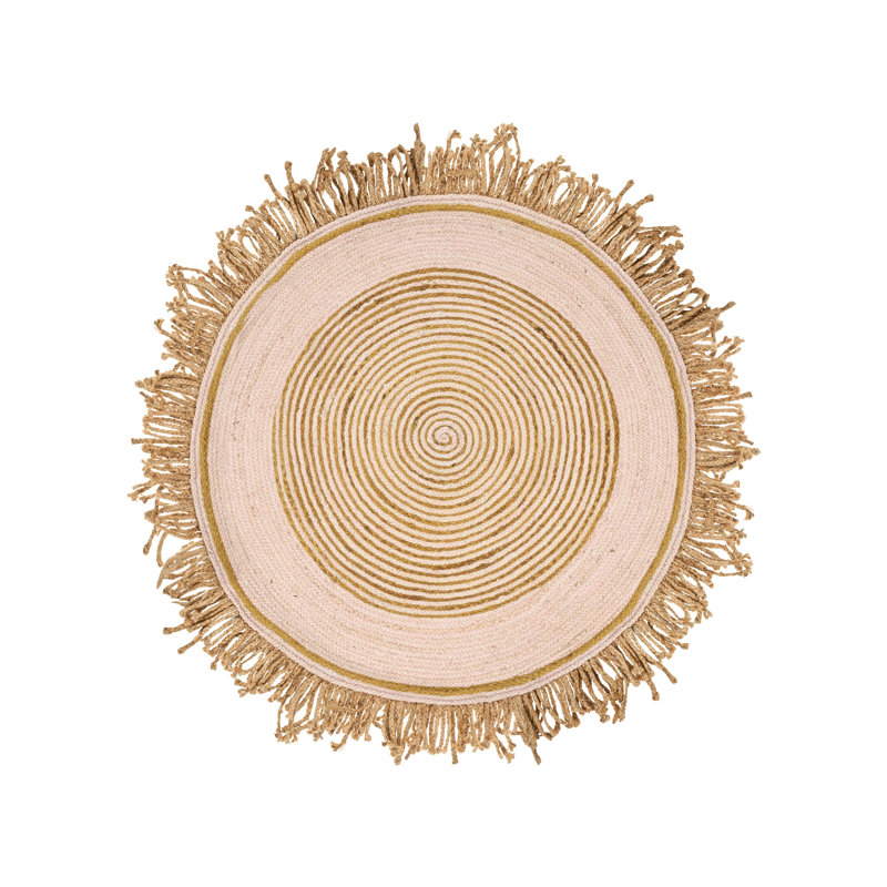 Round Aletza Hand Woven 140cm X 140cm Area Rug