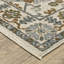 Tapis ivoire / rouille Erlich Global Layered Medallions-1086099109